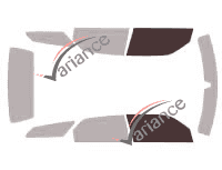 Plantilla de acristalamiento - kit de ventana delantera - Dodge Magnum Break 5 puertas (2005 - 2009) Plantilla de acristalamiento - kit de ventana delantera - Dodge Magnum Break 5 puertas (2005 - 2009)