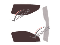 Glazing template - front window kit - Ferrari F 430 Spider 2 doors (2005 - 2010) Glazing template - front window kit - Ferrari F 430 Spider 2 doors (2005 - 2010)