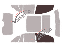 Glazing template - front window kit - Ford Edge (1) 5 doors (2005 - 2013) Glazing template - front window kit - Ford Edge (1) 5 doors (2005 - 2013)