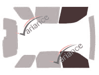 Glazing template - front window kit - Ford Escape (1) 5 doors (1998 - 2006) Glazing template - front window kit - Ford Escape (1) 5 doors (1998 - 2006)