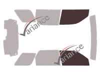 Glazing template - front window kit - Ford Escape (2) 5 doors (2007 - 2012) Glazing template - front window kit - Ford Escape (2) 5 doors (2007 - 2012)