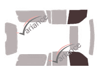 Glazing template - front window kit - Ford Expedition (3) EL/Max Long 5 doors (2007 - 2017) Glazing template - front window kit - Ford Expedition (3) EL/Max Long 5 doors (2007 - 2017)