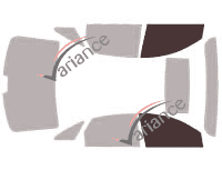 Glazing template - front window kit - Ford Taurus (5) Berline 4 doors (2007 - 2010) Glazing template - front window kit - Ford Taurus (5) Berline 4 doors (2007 - 2010)