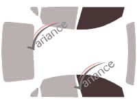 Glazing template - front window kit - Hyundai Elantra (4) Berline 4 doors (2007 - 2011) Glazing template - front window kit - Hyundai Elantra (4) Berline 4 doors (2007 - 2011)