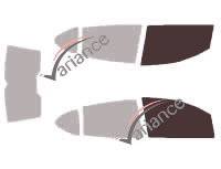 Glazing template - front window kit - Chevrolet Tacuma 5 doors (2000 - 2008) Glazing template - front window kit - Chevrolet Tacuma 5 doors (2000 - 2008)