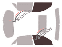 Glazing template - front window kit - Infiniti FX 5 doors (2003 - 2008) Glazing template - front window kit - Infiniti FX 5 doors (2003 - 2008)