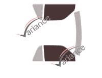 Glazing template - front window kit - Infiniti M (1) Cabriolet 2 doors (1989 - 1992) Glazing template - front window kit - Infiniti M (1) Cabriolet 2 doors (1989 - 1992)