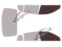 Glazing template - front window kit - Infiniti Q45 (3) Berline 4 doors (2002 - 2009) Glazing template - front window kit - Infiniti Q45 (3) Berline 4 doors (2002 - 2009)