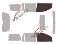 Glazing template - front window kit - Infiniti QX (1) 56 5 doors (2003 - 2010) Glazing template - front window kit - Infiniti QX (1) 56 5 doors (2003 - 2010)