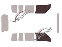 Glazing template - front window kit - Chevrolet Tracker 5 doors (1989 - 1998) Glazing template - front window kit - Chevrolet Tracker 5 doors (1989 - 1998)