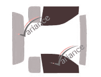 Glazing template - front window kit - Isuzu D-Max (1) Extended Cab Pick-up 2 doors (2002 - 2012) Glazing template - front window kit - Isuzu D-Max (1) Extended Cab Pick-up 2 doors (2002 - 2012)