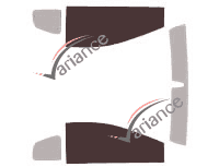 Glazing template - front window kit - Lamborghini Murcielago Coupé 2 doors (2002 - 2010) Glazing template - front window kit - Lamborghini Murcielago Coupé 2 doors (2002 - 2010)