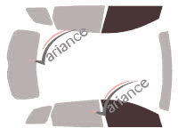 Glazing template - front window kit - Mazda CX-9 (1) 5 doors (2007 - 2016) Glazing template - front window kit - Mazda CX-9 (1) 5 doors (2007 - 2016)