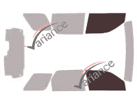 Glazing template - front window kit - Mercury Mariner 5 doors (2008 - 2011) Glazing template - front window kit - Mercury Mariner 5 doors (2008 - 2011)