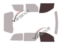 Glazing template - front window kit - Mercury Monterey 5 doors (2004 - 2011) Glazing template - front window kit - Mercury Monterey 5 doors (2004 - 2011)