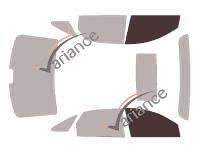 Glazing template - front window kit - Mercury Sable (5) Berline 4 doors (2008 - 2012) Glazing template - front window kit - Mercury Sable (5) Berline 4 doors (2008 - 2012)