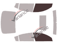 Glazing template - front window kit - Nissan Altima (4) Berline 4 doors (2006 - 2012) Glazing template - front window kit - Nissan Altima (4) Berline 4 doors (2006 - 2012)