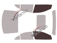 Plantilla de acristalamiento - kit de ventanilla delantera - Pontiac G6 (1) sedán de 4 puertas (2004 - 2010) Plantilla de acristalamiento - kit de ventanilla delantera - Pontiac G6 (1) sedán de 4 puertas (2004 - 2010)