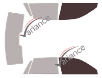 Glazing template - front window kit - Rolls Phantom (1) Berline 4 doors (2003 - 2018) Glazing template - front window kit - Rolls Phantom (1) Berline 4 doors (2003 - 2018)