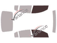 Glazing template - front window kit - Saturn Ion Berline 4 doors (2003 - 2007) Glazing template - front window kit - Saturn Ion Berline 4 doors (2003 - 2007)