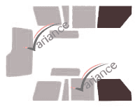Plantilla de acristalamiento - kit de ventana delantera - Land Rover Discovery (1) 5 puertas (1989 - 1998) Plantilla de acristalamiento - kit de ventana delantera - Land Rover Discovery (1) 5 puertas (1989 - 1998)