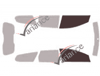 Glazing template - front window kit - Ford Mondeo (3) Break 5 doors (2007 - 2015) Glazing template - front window kit - Ford Mondeo (3) Break 5 doors (2007 - 2015)