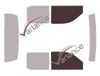 Glazing template - front window kit - Ford Ranger (2) Pick-up 4 doors (2006 - 2012) Glazing template - front window kit - Ford Ranger (2) Pick-up 4 doors (2006 - 2012)