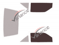 Glazing template - front window kit - Mercedes-Benz SL (4) Coupe 2 doors (1989 - 2002)