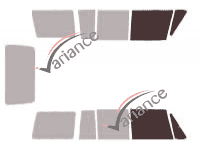 Glazing template - front window kit - Mitsubishi Pajero (1) Long 5 doors (1981 - 1991) Glazing template - front window kit - Mitsubishi Pajero (1) Long 5 doors (1981 - 1991)
