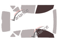 Glazing template - front window kit - Kia Ceed (1) Break 5 doors (2007 - 2012) Glazing template - front window kit - Kia Ceed (1) Break 5 doors (2007 - 2012)
