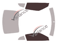 Glazing template - front window kit - Nissan GT-R (1) Skyline Coupe 3 doors (2008 - 2025) Glazing template - front window kit - Nissan GT-R (1) Skyline Coupe 3 doors (2008 - 2025)