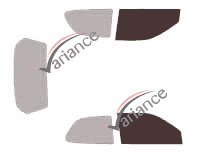 Glazing template - front window kit - Fiat Palio (2) 3 doors (2009 - 2018) Glazing template - front window kit - Fiat Palio (2) 3 doors (2009 - 2018)