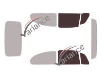 Glazing template - front window kit - Volkswagen Beetle (1) 2 doors (1965 - 1989) Glazing template - front window kit - Volkswagen Beetle (1) 2 doors (1965 - 1989)