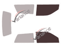 Glazing template - front window kit - Fiat Punto (1) 3 doors (1993 - 1999) Glazing template - front window kit - Fiat Punto (1) 3 doors (1993 - 1999)