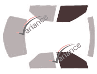 Glazing template - front window kit - Citroën Xantia 5 doors (1993 - 2002) Glazing template - front window kit - Citroën Xantia 5 doors (1993 - 2002)