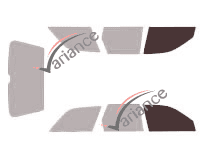 Glazing template - front window kit - Audi 100 (4) Break 5 doors (1991 - 1998) Glazing template - front window kit - Audi 100 (4) Break 5 doors (1991 - 1998)