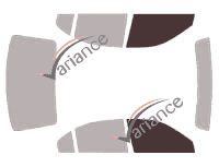 Glazing template - front window kit - Hyundai Elantra (3) Berline 4 doors (2000 - 2006) Glazing template - front window kit - Hyundai Elantra (3) Berline 4 doors (2000 - 2006)