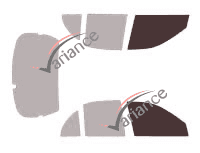Glazing template - front window kit - Hyundai Pony/Excel (X3) Berline 4 doors (1992 - 2000) Glazing template - front window kit - Hyundai Pony/Excel (X3) Berline 4 doors (1992 - 2000)