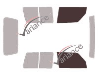 Glazing template - front window kit - Mitsubishi Pajero (2) Court 3 doors (1991 - 2000) Glazing template - front window kit - Mitsubishi Pajero (2) Court 3 doors (1991 - 2000)