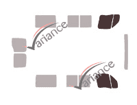 Glazing template - front window kit - Nissan Interstar (1) Court 5 doors (1997 - 2011) Glazing template - front window kit - Nissan Interstar (1) Court 5 doors (1997 - 2011)