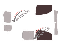 Glazing template - front window kit - Nissan Kubistar (2) Utilitaire 5 doors (2008 - 2022) Glazing template - front window kit - Nissan Kubistar (2) Utilitaire 5 doors (2008 - 2022)