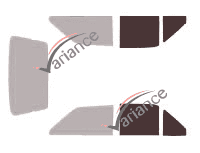 Glazing template - front window kit - Volkswagen Polo (2) Coupe 3 doors (1981 - 1994) Glazing template - front window kit - Volkswagen Polo (2) Coupe 3 doors (1981 - 1994)