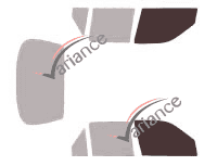 Glazing template - front window kit - Mazda 121 5 doors (1996 - 2002) Glazing template - front window kit - Mazda 121 5 doors (1996 - 2002)