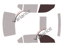 Glazing template - front window kit - Bmw Serie 7 / i7 (3) Longue Berline 4 doors (1994 - 2001) Glazing template - front window kit - Bmw Serie 7 / i7 (3) Longue Berline 4 doors (1994 - 2001)