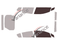 Glazing template - front window kit - Honda Insight (2) 5 doors (2009 - 2014) Glazing template - front window kit - Honda Insight (2) 5 doors (2009 - 2014)