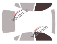 Plantilla de acristalamiento - kit de ventanilla delantera - Subaru Legacy (4) Sedán 4 puertas (2003 - 2009) Plantilla de acristalamiento - kit de ventanilla delantera - Subaru Legacy (4) Sedán 4 puertas (2003 - 2009)
