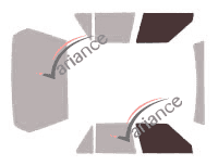 Glazing template - front window kit - Renault R 11 5 doors (1983 - 1989) Glazing template - front window kit - Renault R 11 5 doors (1983 - 1989)