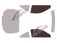 Glazing template - front window kit - Honda Integra (3) Coupe 3 doors (1994 - 2001) Glazing template - front window kit - Honda Integra (3) Coupe 3 doors (1994 - 2001)