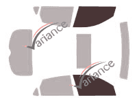 Plantilla de acristalamiento - kit luna delantera - Infiniti EX 5 puertas (2007 - 2014) Plantilla de acristalamiento - kit luna delantera - Infiniti EX 5 puertas (2007 - 2014)