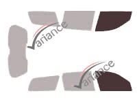 Plantilla de acristalamiento - kit de ventana delantera - Daewoo Nubira (1) 5 puertas (1997 - 2003) Plantilla de acristalamiento - kit de ventana delantera - Daewoo Nubira (1) 5 puertas (1997 - 2003)
